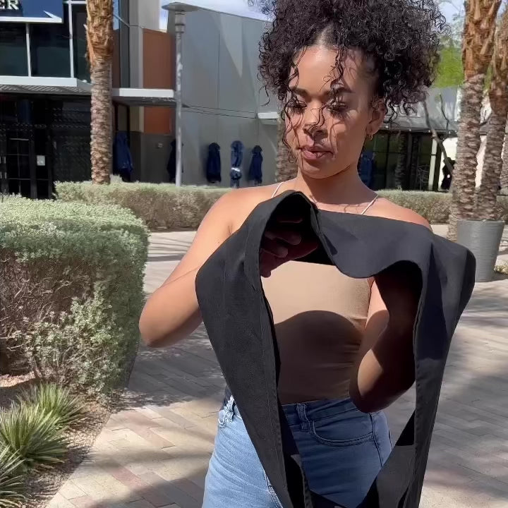 how to put on a baby carrier
