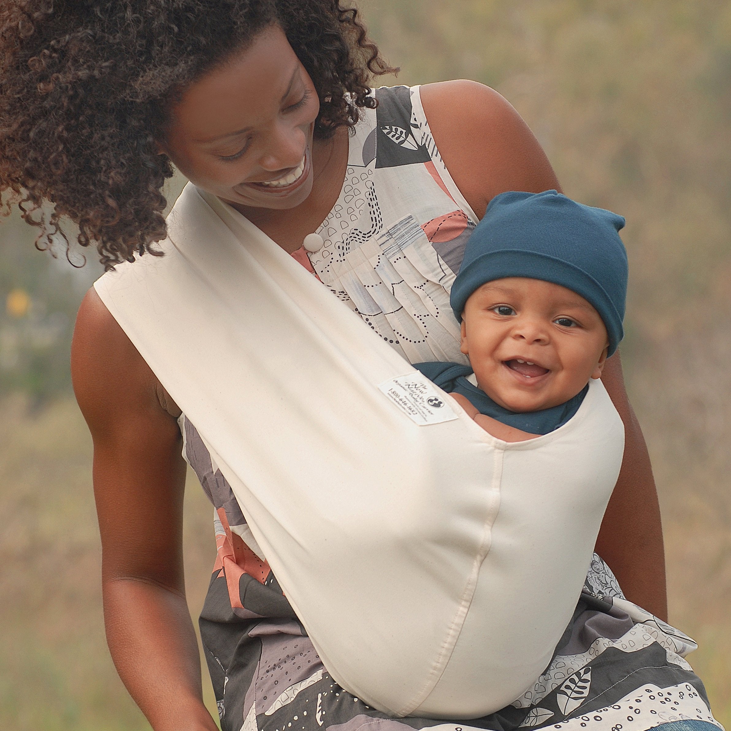 Organic Cotton Baby Carrier Natural